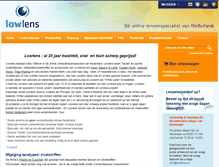 Tablet Screenshot of lowlens.nl